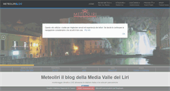 Desktop Screenshot of meteoliri.it