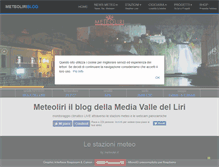 Tablet Screenshot of meteoliri.it